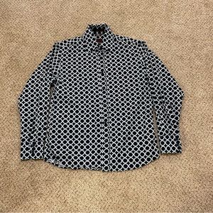 Roar Button Up Shirt Men M‎ Long Sleeve